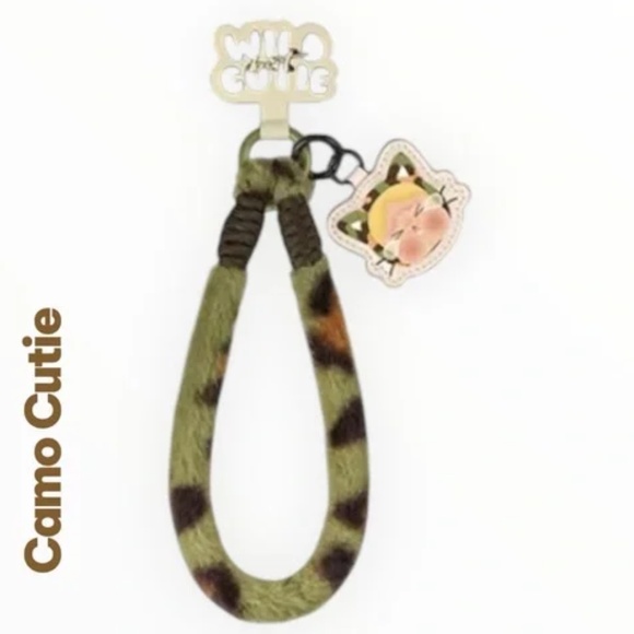 Wild But Cutie Phone Charm - New! (Open) - Pick one of two colors! - Picture 3 of 9